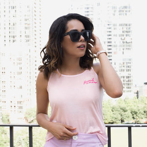 Beachwaver Squad Pink Tank